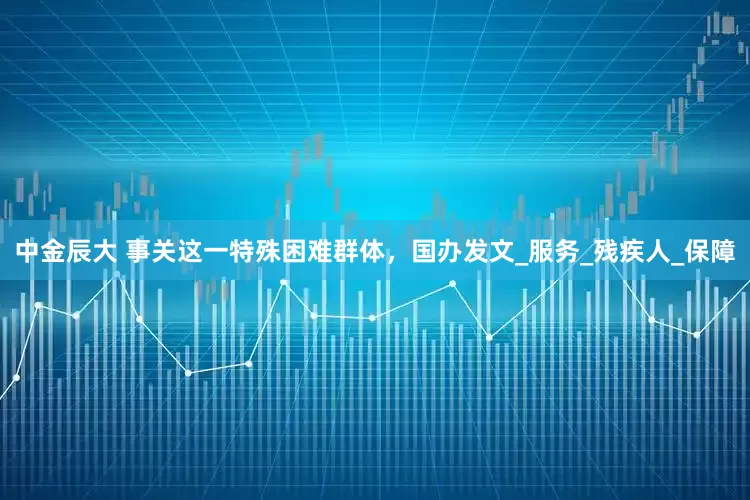 中金辰大 事关这一特殊困难群体，国办发文_服务_残疾人_保障