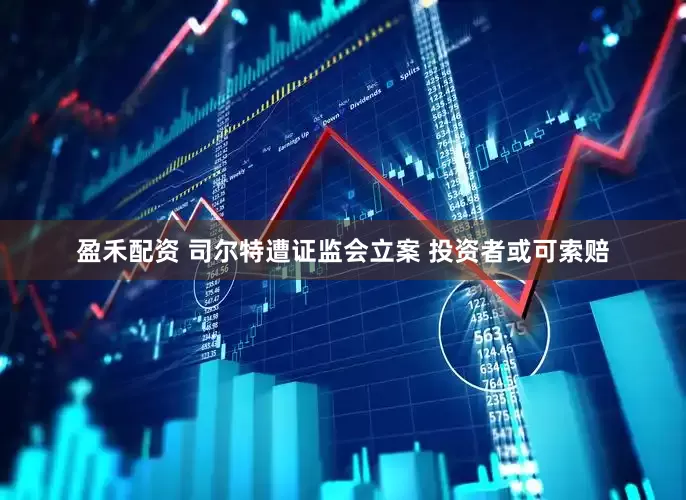 盈禾配资 司尔特遭证监会立案 投资者或可索赔