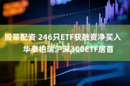 股莘配资 246只ETF获融资净买入     华泰柏瑞沪深300ETF居首